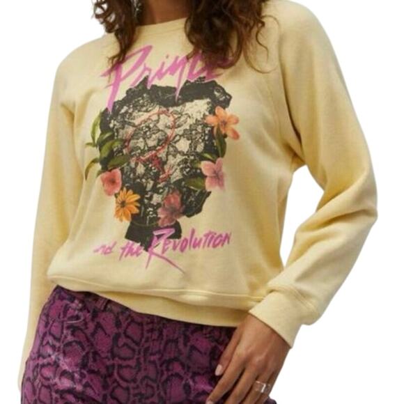 DAYDREAMER Prince & the Revolution Raglan Sweatshirt Size S New w/ Tag MSRP $136 - Picture 1 of 16